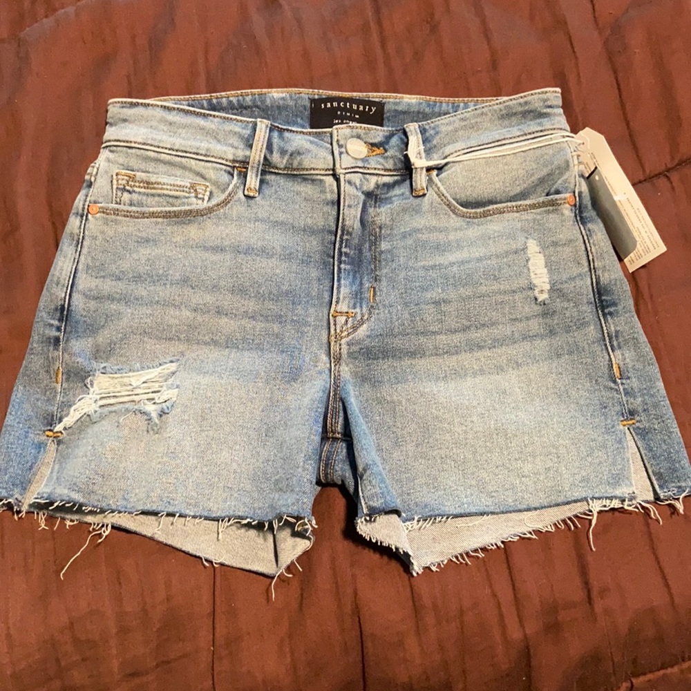 Distressed Cut-Offs by Sanctuary Brand. NWT!